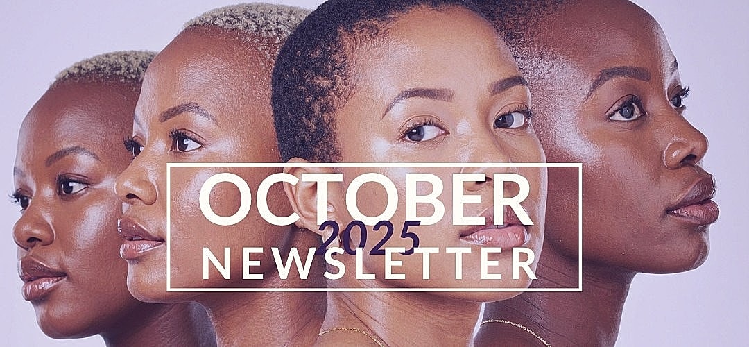 Faces of diverse women for October 2025 newsletter.