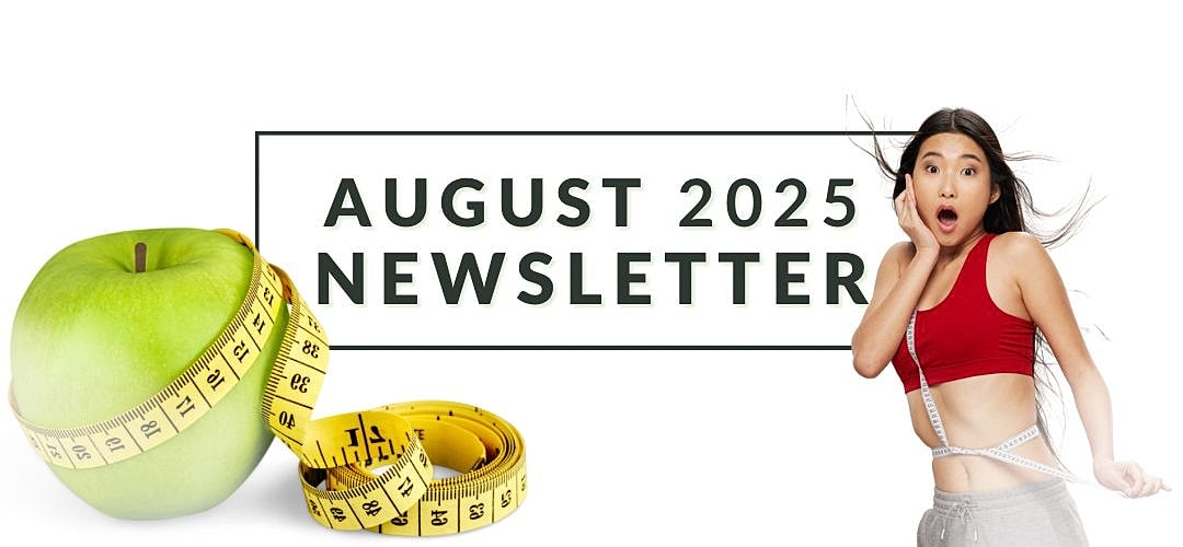 August 2025 newsletter about health and wellness.