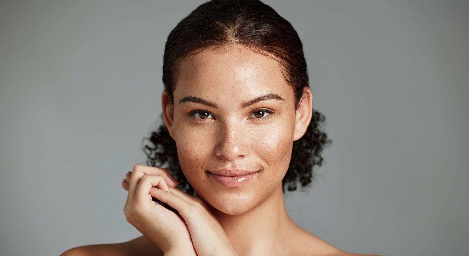 Close-up of vibrant green tropical leaf texture.